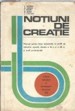 Notiun9i de creatie - Manual pentru licee industriale cu profil de industrie usoara - V. Salvanu