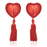 Ornamente sfarcuri Red Heart Nipple Pasties, cu ciucuri, Rosii