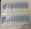 Bancnota de 20 de lei colectie, Litera