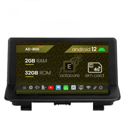 Navigatie Audi Q3 (2011-2018), Android 12, E-Octacore 2GB RAM + 32GB ROM, 9 Inch - AD-BGE9002+AD-BGRKIT427 foto