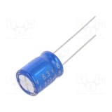 C 820uF/6.3Vdc 105grdC 10x12mm JB