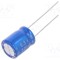 C 820uF/6.3Vdc 105grdC 10x12mm JB