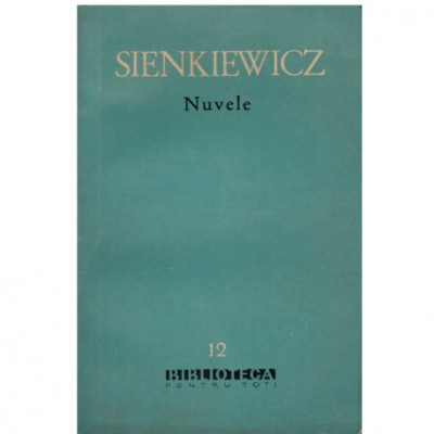 Henryk Sienkiewicz - Nuvele - 123369 foto