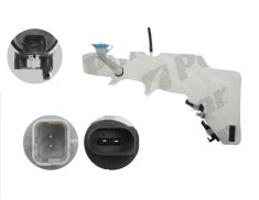Rezervor spalator parbriz Nissan Navara/Frontier (D40)/Pathfinder (R51), 09.2004-, cu capac, cu pompa sprit parbriz, cu Motoras Spalator faruri si se
