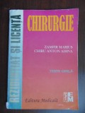 Chirurgie Teste grila Rezidentiat si licenta-Zamfir Marius