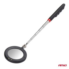 Oglinda telescopica cu lampa LED
