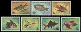 12-VIETNAM 1984-PESTI-SERIE COMPLETA DE 7 TIMBRE NESTAMPILATE MNH (**)