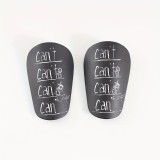 Mini aparatori de fotbal mbrands , mici negru M