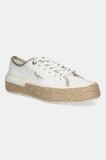 Pepe Jeans tenisi SAMOI MIX culoarea alb, PLS31595