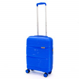 Troler Waves, Albastru, 55X39X19 cm ComfortTravel Luggage, Ella Icon