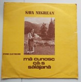 Sava Negrean Ma cunosc ca-s salajana disc vinil LP Electrecord muzica populara