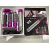 Perie de Par 5 in 1 Multifunctionala Hot Air Styler, Multiple Accesorii incluse