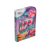 Set joaca manichiura pentru copii, oja si autocolante, ATU-087439