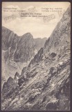 4687 - Prapastia POGRAGU, Muntii Fagaras - old postcard, CENSOR - used - 1912