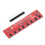 Modul senzor detectare infrarosu cu 8 canale pentru Arduino