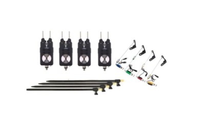 Set 4 senzori SP01, 4 picheti si 4 Swingere cu led foto