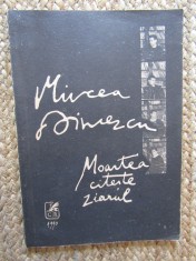 MIRCEA DINESCU-MOARTEA CITESTE ZIARUL