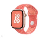Cumpara ieftin Curea sport cu orificii, THD, compatibila Apple Watch 42 mm seria 10, Apple Watch SE 40 mm, portocaliu
