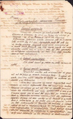 HST PM16 Monografia comunei Șimian 1940 Straja Țării foto