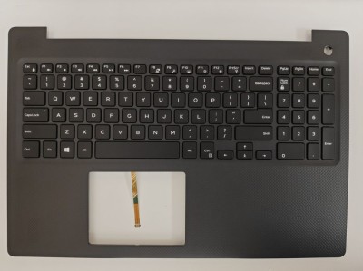 Carcasa superioara cu tastatura palmrest Laptop, Dell, Vostro 15 3580, 3581, 3582, 3583, 086HKP, 86HKP, 0T8HK5, AP2EL000200, FA2EL000200, iluminata, n foto