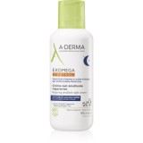 A-Derma Exomega Control Repairing Emollient Night Cream crema regeneratoare de noapte contra zg&acirc;rierii 400 ml