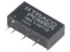 Convertor DC/DC TRACO POWER 5V 200mA SIP7 Tensiune Intrare 4.5-5.5V Putere 1W Protectie SCP