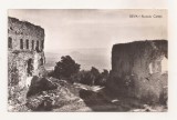 RF88 - Carte Postala - Deva, Ruinele Cetatii, circulata 1960