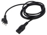 Cablu Alimentare 3x0,75mm2 IEC C13 PVC 1,5m