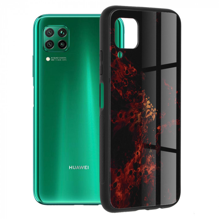 Husa Techsuit Huawei P40 Lite - Red Nebula