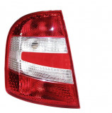 Stop spate lampa Skoda Fabia 1 (6Y) Hatchback 2004-2007 DEPO, partea stanga fara suport becuri, Stopuri Skoda Fabia