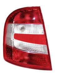 Stop spate lampa Skoda Fabia 1 (6Y) Hatchback 2004-2007 DEPO, partea stanga fara suport becuri, Stopuri Skoda Fabia