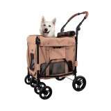 Innopet - Gentle Giant Pet Wagon - cărucior uriaș pentru c&acirc;ini kaki