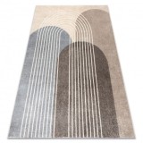 Covor FUSION 0810 bej / maro - Geometric, modern, abstract, 180x270 cm