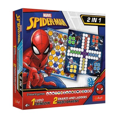 Joc Spiderman 2in1 Ludo Si Serpisori Scari foto
