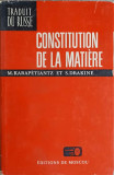 CONSTITUTION DE LA MATIERE-M. KARAPETIANTZ, S. DRAKINE