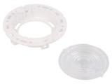 Lentilă LED rotundă plexiglass transparentă albă