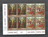 ROMANIA 2023 - SFINTELE PASTI, 4 SERII DIN COALA DE POSTA, MNH - LP 2407