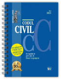 Codul civil Mai 2024 (ediție spiralată) - Hardcover - Dan Lupaşcu - Universul Juridic