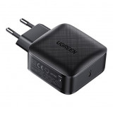 &Icirc;ncărcător Ugreen Fast 65W GaN USB Type C Quick Charge 3.0 (nitrură De Galiu) Negru (CD217 70817)