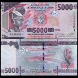 Guinea 2024 - 5000 francs UNC