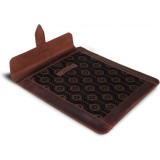 Husa maro din piele pentru tableta/acte/laptop,31x24cm,LONDO
