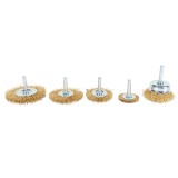 Set 5 perii de sarma Detoolz,pentru bormasina