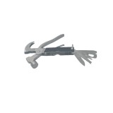 Ciocan, unealta multifunctionala, 8 functii, 20 x 4, model simplu, negru