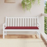 Gossi perna de banca de gradina, rosu, 150x50x3 cm, textil oxford