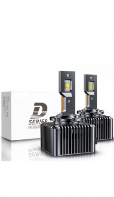 Set 2 leduri d3s canbus pentru conversie xenon-led, 120w,10.000 lm. foto