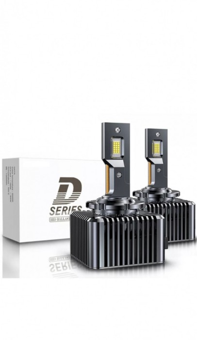 Set 2 leduri d3s canbus pentru conversie xenon-led, 120w,10.000 lm.