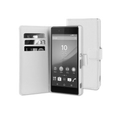 Husa Telefon Wallet Book Sony Xperia Z3+ White BeHello