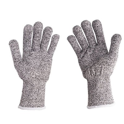 Manusi profesionale anti-taiere GLIMATECH, Protectie cu insertii de otel, CAT5, Flexibile, Unisex, Marimea L foto