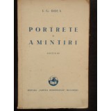 PORTRETE SI AMINTIRI - I.G. DUCA