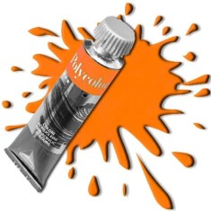 Polycolor - culori acrilice - 072 Orange Yellow 20ml foto